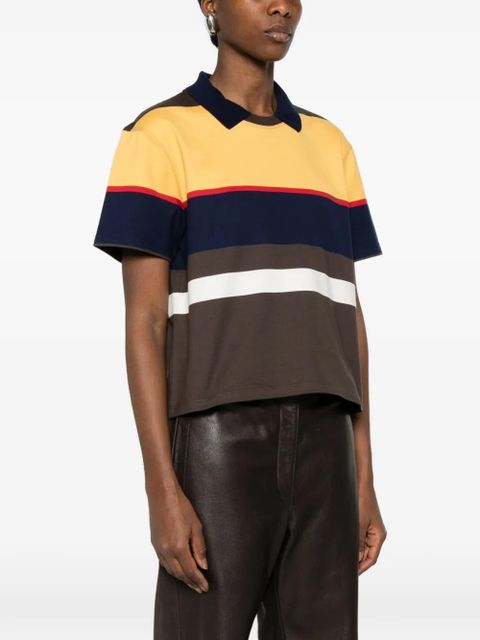 Versace striped T-shirt - Brown