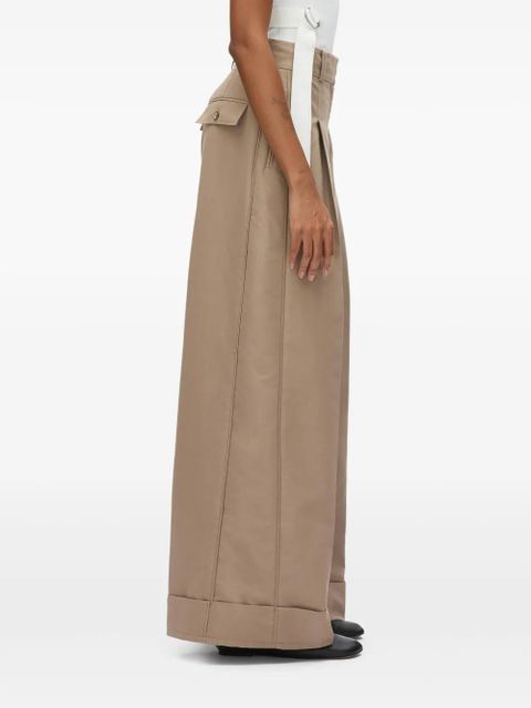 3.1 Phillip Lim wide-leg trousers - Brown
