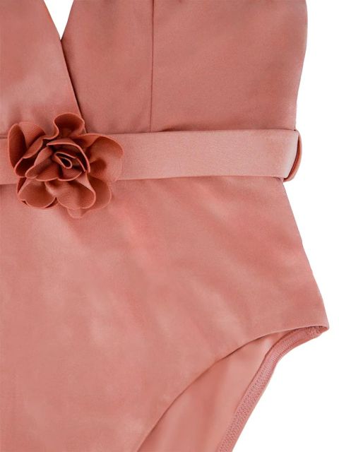 ZIMMERMANN Lucky lunge flower swimsuit - Pink