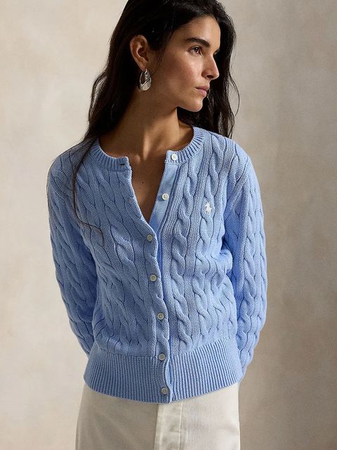 Polo Ralph Lauren kardigan damski bawełniany COTTON-LSL-CRD - zdjęcie produktu nr 1