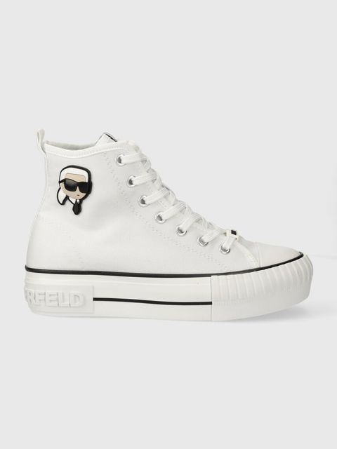 Karl Lagerfeld trampki KAMPUS MAX NFT damskie kolor biały KL60444 - zdjęcie produktu nr 1