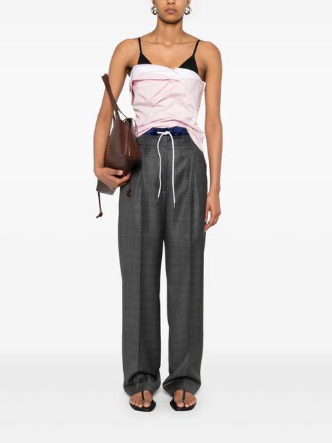 Miu Miu poplin top - Pink - zdjęcie produktu nr 2