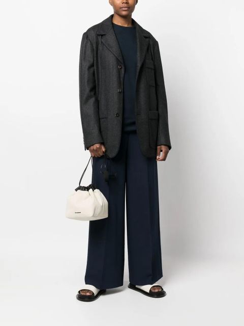 Jil Sander logo-print bucket bag - Neutrals - zdjęcie produktu nr 2