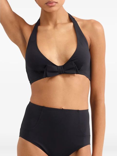 ERES Style triangle bikini top - Black