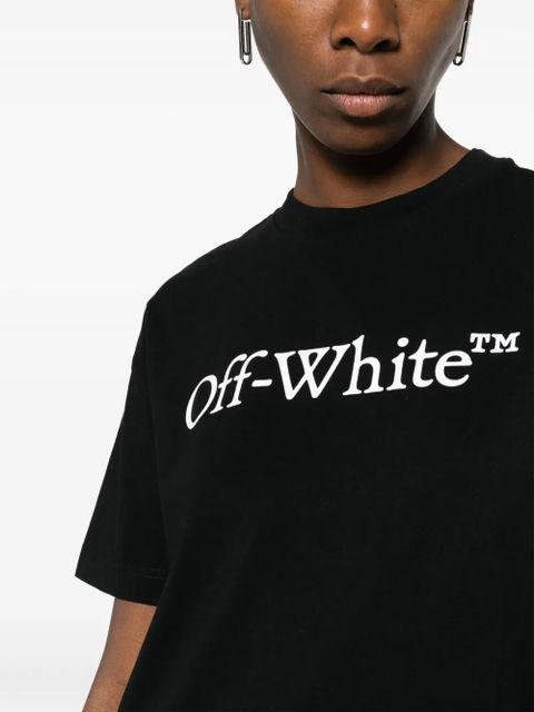 Off-White Bookish logo-print cotton T-shirt - Black - zdjęcie produktu nr 2