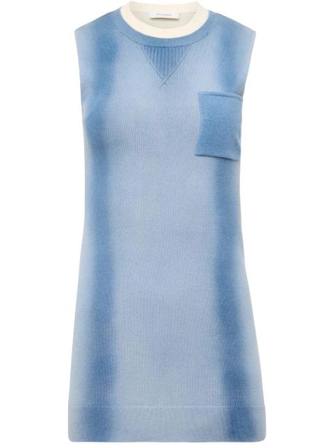 JW Anderson knitted mini dress - Blue - zdjęcie produktu nr 1