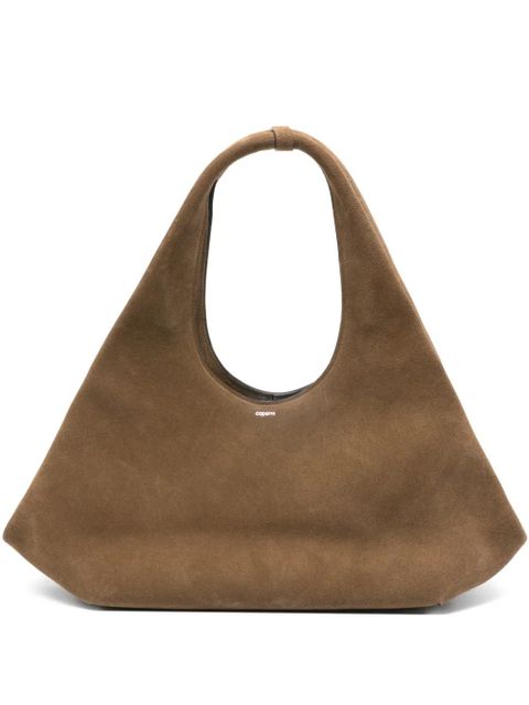Coperni suede top-handle tote bag - Brown - zdjęcie produktu nr 1