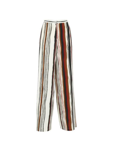 Max Mara striped trousers - Neutrals - zdjęcie produktu nr 1