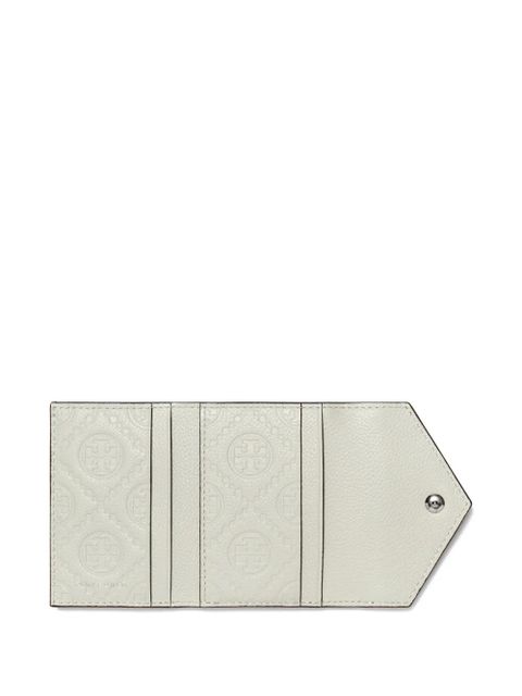 Tory Burch Pebble textured envelope wallet - Neutrals