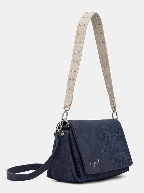 Desigual torebka SIERRA NARON MED kolor niebieski 25WAXPBF