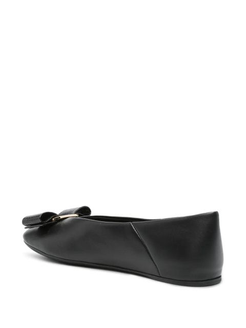 Ferragamo leather ballet flats - Black - zdjęcie produktu nr 2