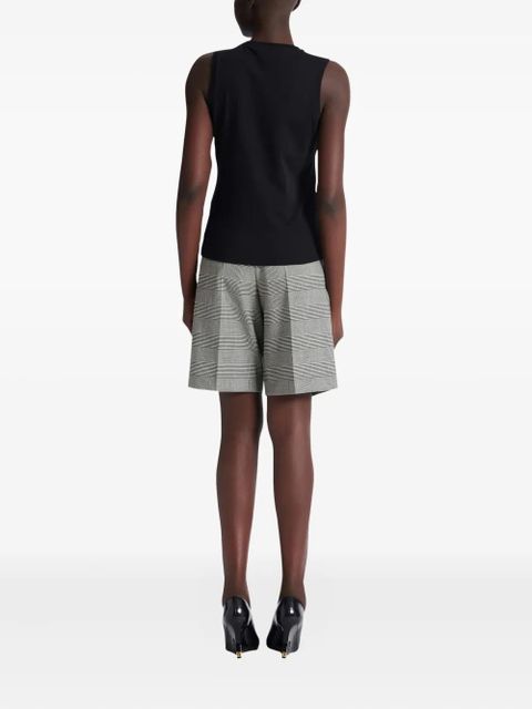 Balmain logo-print tank top - Black