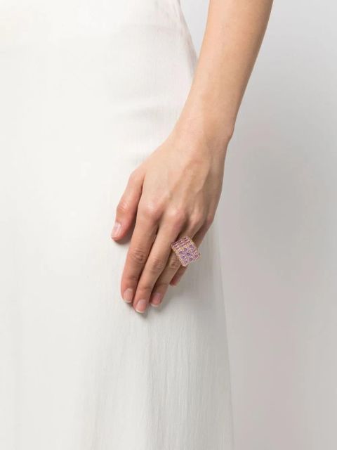 Swarovski Curiosa cocktail ring - Purple - zdjęcie produktu nr 2