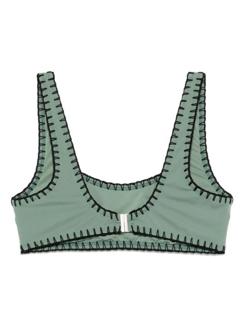 Nanushka Malti bikini top - Green - zdjęcie produktu nr 2