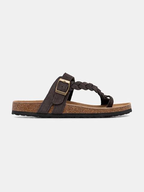 Answear.LAB japonki damskie zamszowe - zdjęcie produktu nr 1