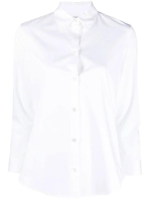 The Row crop-sleeve shirt - White - zdjęcie produktu nr 1