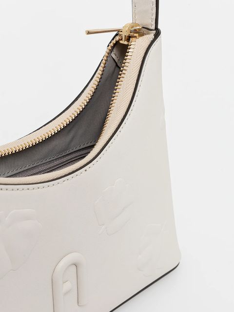 Furla torebka skórzana kolor beżowy WB00863.BX3822.1704S1007