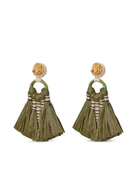 Johanna Ortiz tassel eternal existence earrings - Green - zdjęcie produktu nr 1