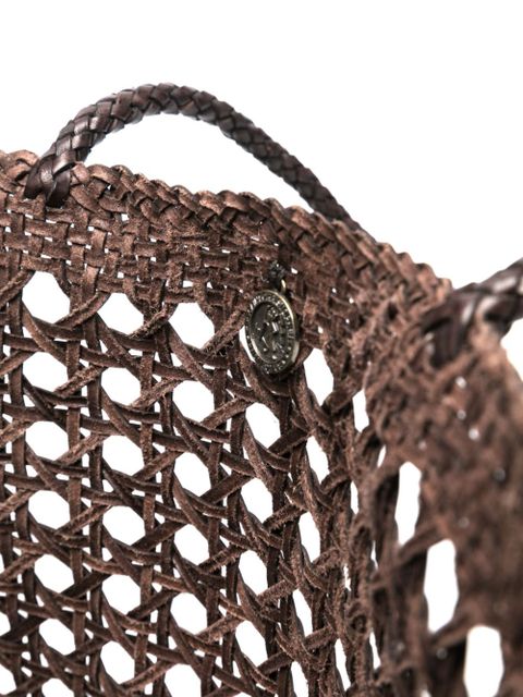 DRAGON DIFFUSION NS Cannage tote bag - Brown