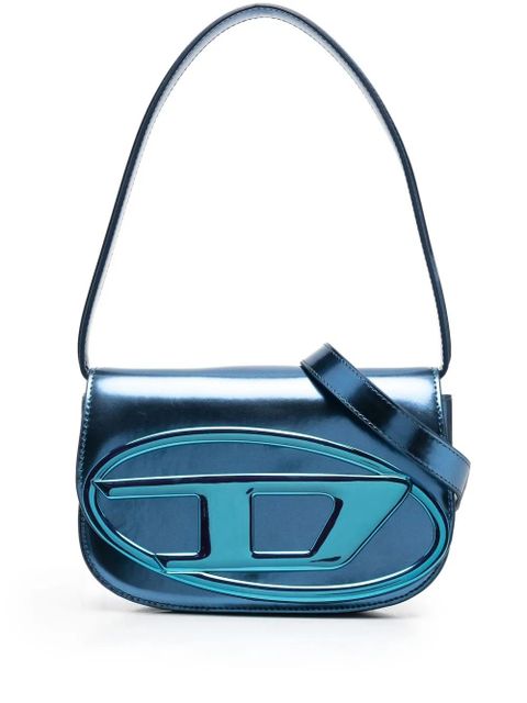 Diesel 1DR leather shoulder bag - Blue - zdjęcie produktu nr 1