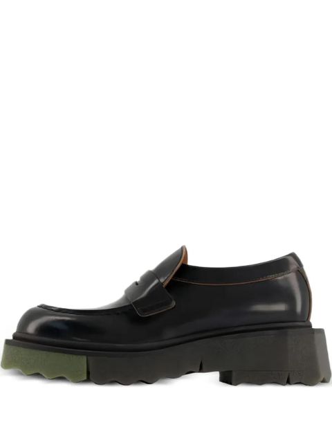 Off-White penny-loafer platform loafers - Black - zdjęcie produktu nr 1