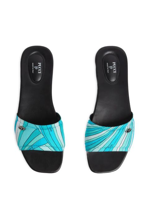 PUCCI Yummy patterned sandals - Blue - zdjęcie produktu nr 2