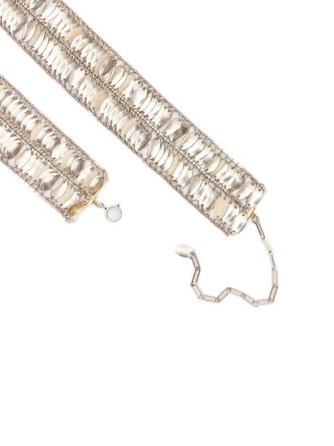 ISABEL MARANT Kailai chain belt - Silver