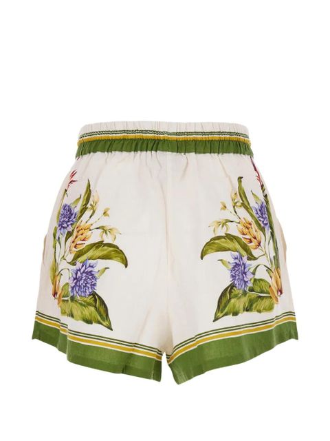 FARM Rio Sand Tropical floral-print shorts - Neutrals - zdjęcie produktu nr 2