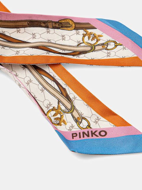 Pinko apaszka z dodatkiem jedwabiu - zdjęcie produktu nr 2