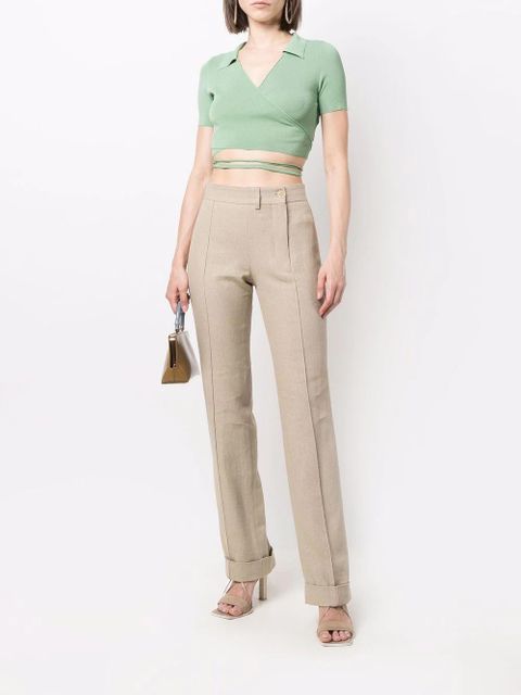 Jacquemus Le Pantalon Fresa tailored trousers - Neutrals
