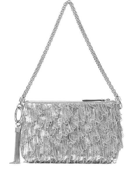 Jimmy Choo mini Callie shoulder bag - Silver - zdjęcie produktu nr 1