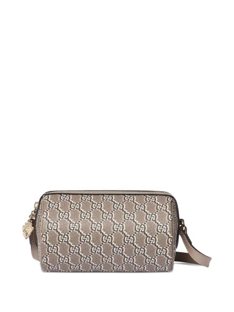 Gucci GG Supreme Canvas cylindrical shoulder bag - Grey