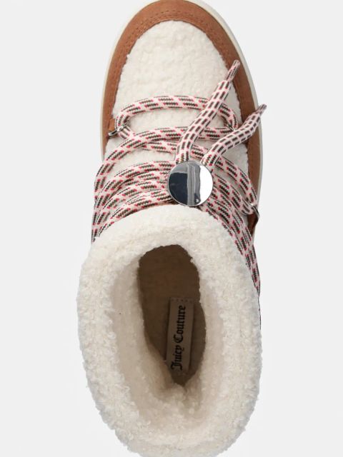 Juicy Couture śniegowce JUICY SNOW BOOT kolor beżowy JCFBTS224022
