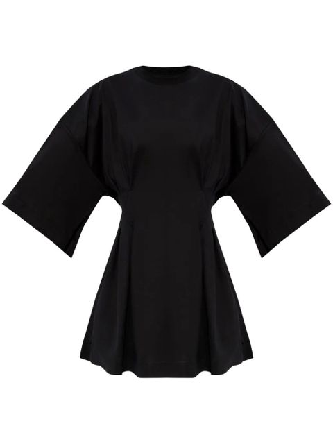 Max Mara fitted-waist cotton T-shirt - Black - zdjęcie produktu nr 1