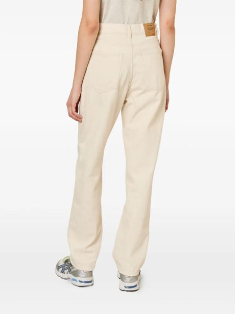 American Vintage high-waist straight jeans - Neutrals