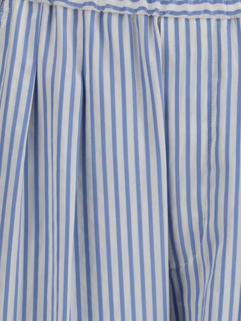 TOM FORD striped silk trousers - Blue