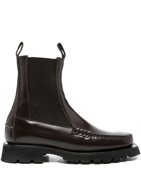 Hereu 30mm Alda elastic-panel chelsea boots - Brown - zdjęcie produktu nr 1