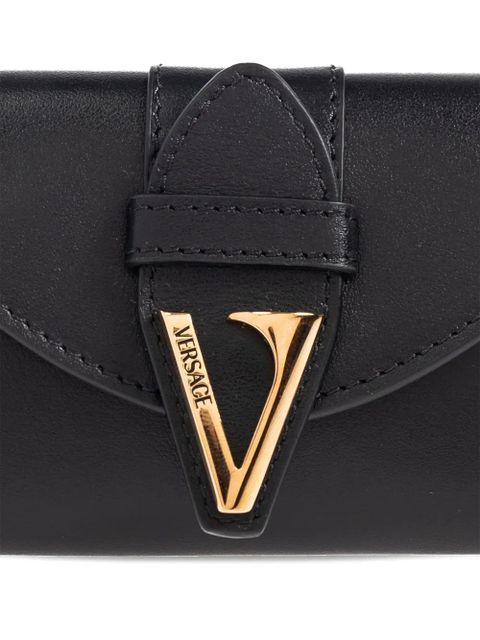 Versace leather wallet - Black