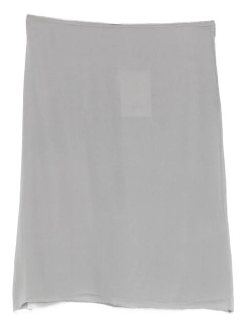 TOTEME slip mini skirt - Grey
