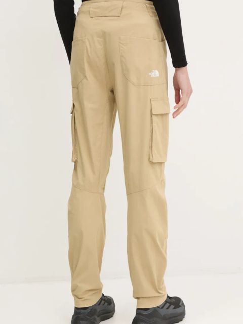 The North Face spodnie outdoorowe Exploration kolor zielony NF0A8BGHLK51