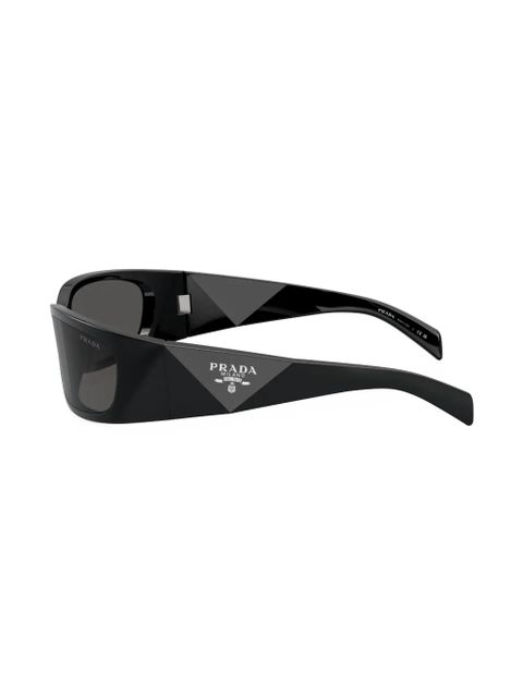 Prada Eyewear Prada PR A14S rectangular frame sunglasses - Black