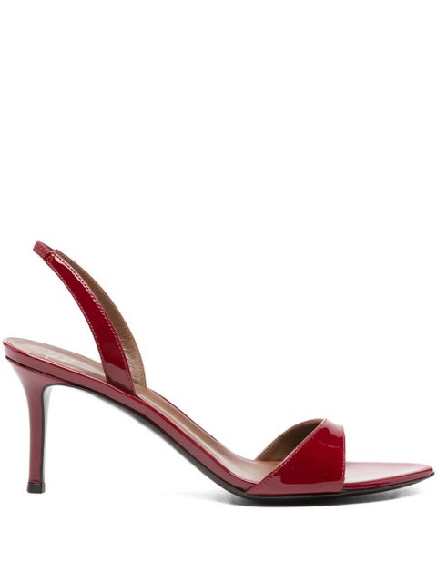 Giuseppe Zanotti 90mm slingback heeled sandals - Red - zdjęcie produktu nr 1