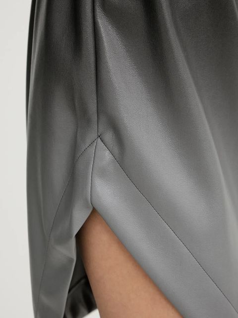 MMC STUDIO spódnica kolor szary mini prosta SQUER.SKIRT