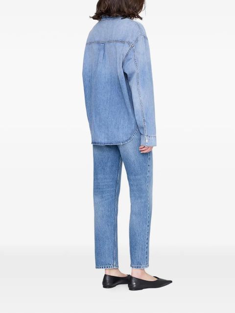 ANINE BING Paxton button-up shirt - Blue