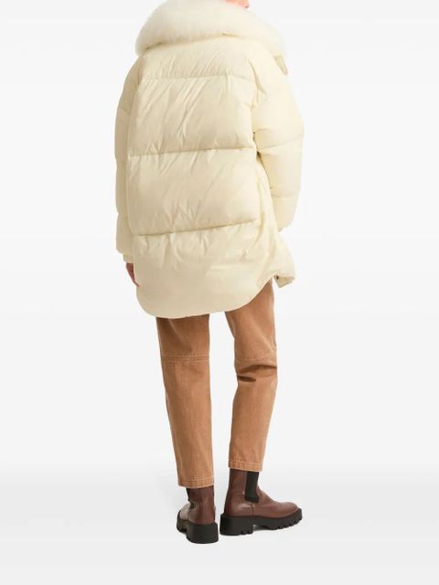 Yves Salomon padded-design coat - Neutrals - zdjęcie produktu nr 2
