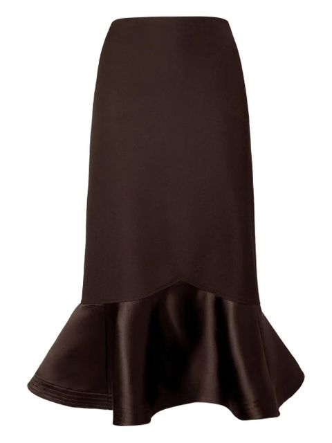 FENDI ruffled skirt - Brown - zdjęcie produktu nr 1