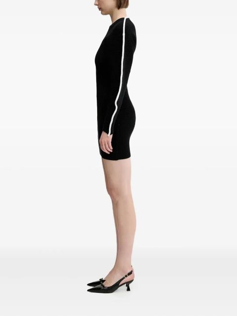 Sportmax ribbed panelled dress - Black - zdjęcie produktu nr 2