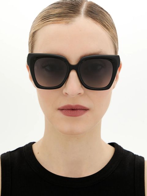 Tommy Hilfiger okulary przeciwsłoneczne damskie kolor czarny TH 2285/S