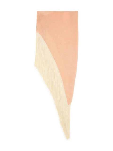 Alanui fringed self-tie pareo - Pink