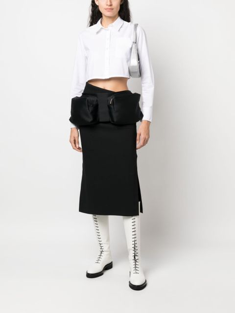 Miu Miu radzimir peplum belt - Black - zdjęcie produktu nr 2